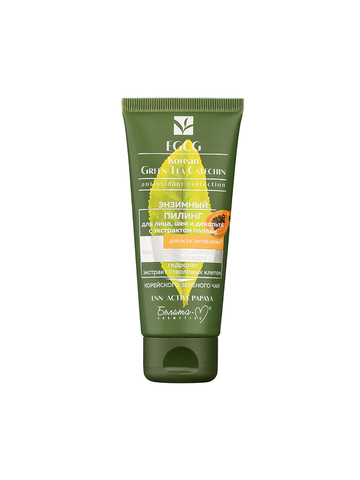 Белита-М EGCG Korean GREEN TEA Пилинг энзимный для лица, шеи и декольте 60г