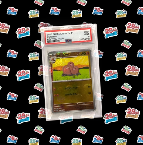 Коллекционная карточка Pokemon (Japan) (PSA 9) Dugtrio (SV2a-051)
