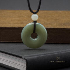 Диск Би. Нефрит "Тёмная морская волна"