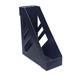 
          Лоток для бумаг вертикальный СТАММ, пластик, 100 мм, черный, "Ультра"