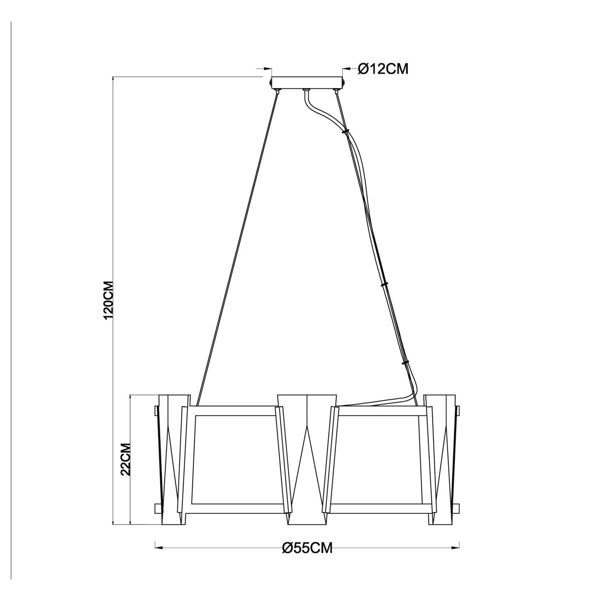 Подвесная люстра Arte Lamp Grato A4079LM-6CC