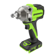 Гайковерт ударный Greenworks IW5500K5 24V (500Нм) аккумуляторный, с АКБ 5 А/ч и ЗУ