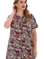 4630 Туника на пуговицах