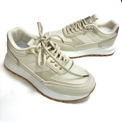 Эвита кроссовки текстиль 36-41  бежевEV34482-02A-11PTTT