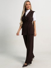 Костюм брючный Амстердам (шоколад) К15585-12М LT Collection