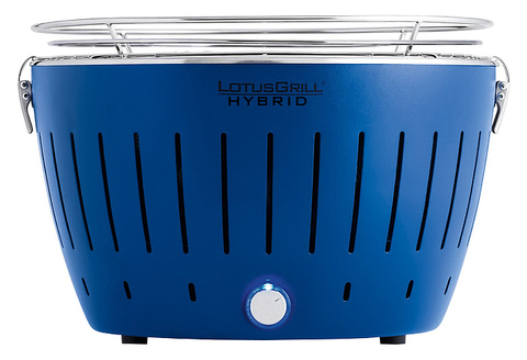 Гриль бездымный LotusGrill Hybrid Classic синий