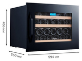 Винный шкаф Libhof Connoisseur CK-21 Black