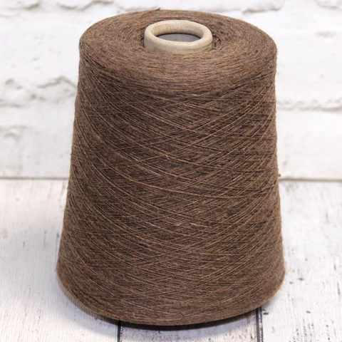Шерсть (80%) NEW MILL MAGREB COLORATO 1/15 коричневый