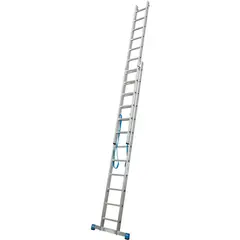 Двухсекционная лестница с тросом STABILO 2х24 Krause 800725