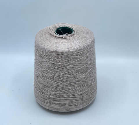 Бобинная пряжа, Linen, 1/960 960м, 100% Лен, Бежевый жемчуг. 40756