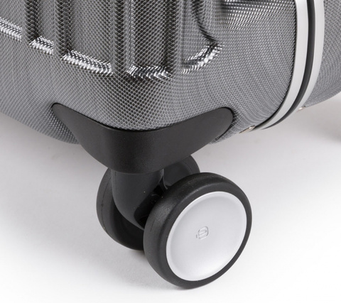 Чемодан Piquadro RELYGHT PLUS, чёрный/коричневый (BV5031PC2P/NCU)