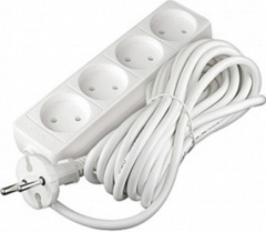 Удлинитель 4х1.5м без заземл. 10А IP20 2.2кВт Союз 481S-1401