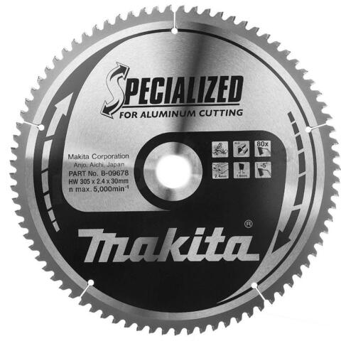 Диск Makita по алюминию 305х30х2,4 мм, 80, B-09678