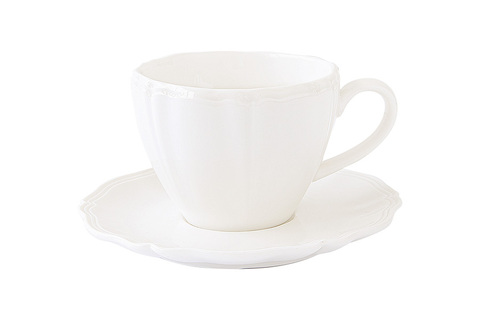 Чашка с блюдцем 120мл Easy Life Perle