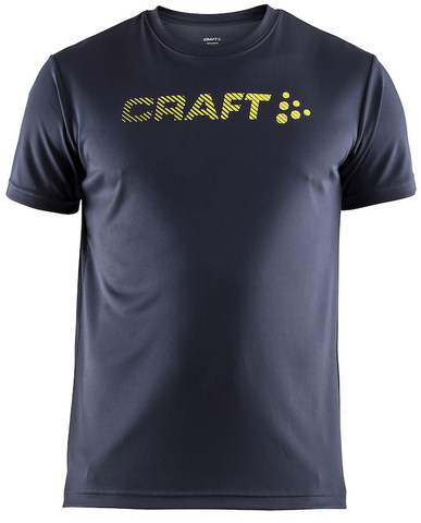 Футболка беговая Craft Prime Run Logo Navy мужская