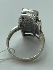 Опунция ( кольцо из серебра)