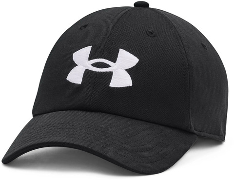 Картинка кепка Under Armour Blitzing Adjustable Hat черный-белый - 1