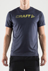 Футболка беговая Craft Prime Run Logo Navy мужская