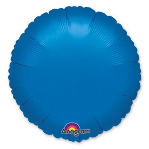 Круг Металлик, Синий (46 см)