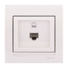 DERIY 702 0202 139 Розетка комп.бел
