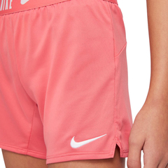 Шорты для девочки Nike Dri-Fit Trophy 6in Shorts - pink salt/pink salt/white