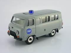 UAZ-3962 bus GAI Police gray Agat Mossar Tantal 1:43