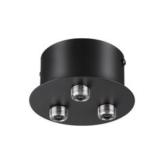 359143 KONST NT23 000 черный База для накладного монтажа светильников 359128-359133 IP20 40-120W 170-265V RAMO