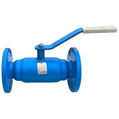 Кран стальной шаровой цельносварной PR КШ.Р.Ф, DN-65 PN-16, длина-270мм, полнопроходной, фланцевый с ручкой