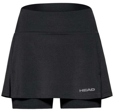 Теннисная юбка Head Club Basic Skort - black