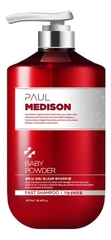 PAUL MEDISON Шампунь для волос с коллагеном и ароматом детской присыпки -  Fast Shampoo Baby Powder , 1077мл