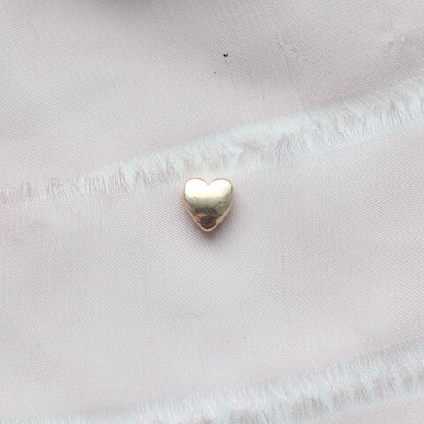 Подвеска спейсер Сердце 8 мм, позолота, П260