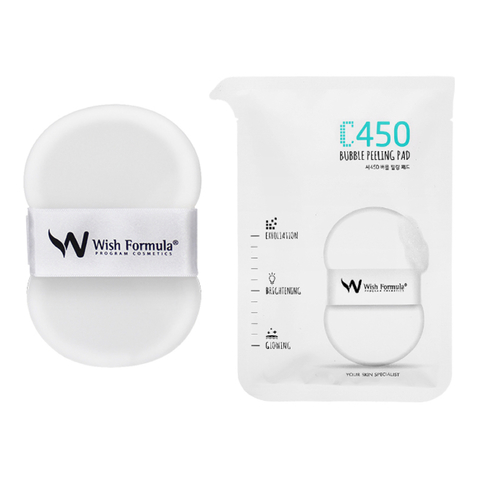 Wish Formula Пилинг C450 Bubble Peeling Pad для тела   4 шт по 30 мл