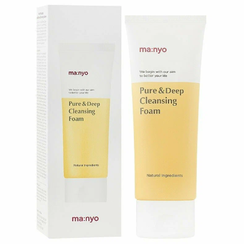 Пенка для глубокого очищения пор с церамидами Manyo Pure Deep Cleansing Foam, 100 мл