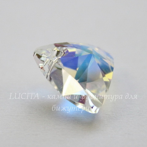 6628 Подвеска Сваровски Треугольник Crystal AB (12 мм)
