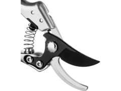 GRINDA P-21, 210 мм, углеродистая сталь, хромированное покрытие, с алюминиевыми коваными рукоятками, плоскостной секатор, PROLine (423421)