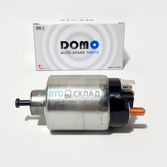 РЕЛЕ ВТЯГИВАЮЩЕЕ NEXIA, LANOS, MATIZ (3 отв М5, СЪЁМНЫЙ СЕРДЕЧНИК) DOMO