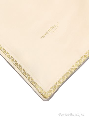 Постельное белье семейное Roberto Cavalli Gold бежевое