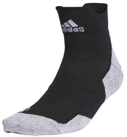Носки теннисные Adidas Run Grip Socks 1P - black/white