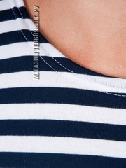 Купить мужскую футболку - Магазин тельняшек.ру 8-800-700-93-18Футболка-тельняшка прямая (темно-синяя полоса) в Магазине тельняшек