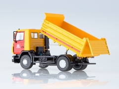 MAZ-5550 tipper MosMetro yellow-red 1:43 Start Scale Models (SSM)