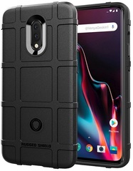 Чехол для OnePlus 7 цвет Black (черный), серия Armor от Caseport