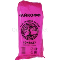 Фасовочный пакет в пластах 18*27 см "Красный Чай"  10уп/500шт