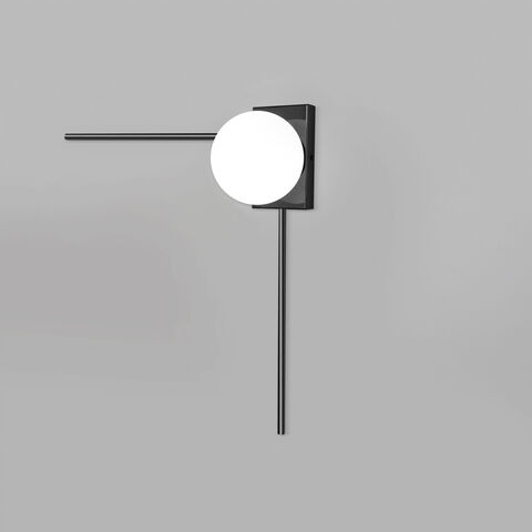 Настенный светильник Fredo 40035/1 черный жемчуг