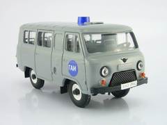 UAZ-3962 bus GAI Police gray Agat Mossar Tantal 1:43