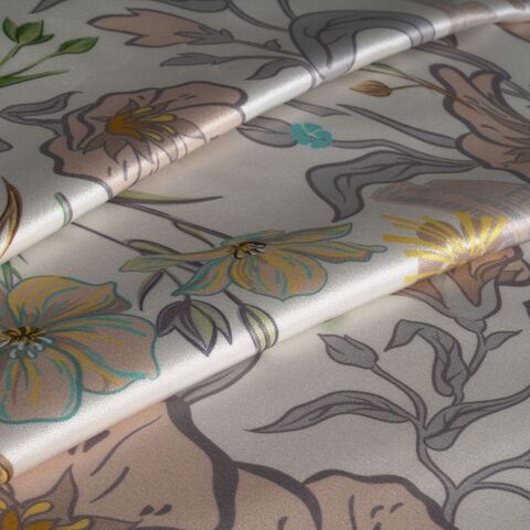 Наволочка 50x70 Mollen Лен цветет жемчужно-белая