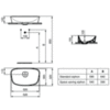 Раковина-чаша 52х32 см Ideal Standard Dea T0443MA