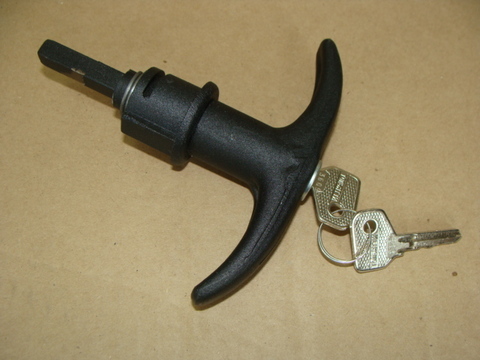 Ручка наружная задней двери УАЗ-452 (длин.шток)