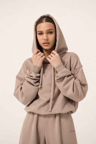 Худи SHORT BEIGE ONESIZE