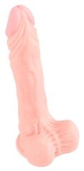 Реалистичный фаллоимитатор с чуть зауженной головкой Medical Silicone Dildo - 21 см. - 