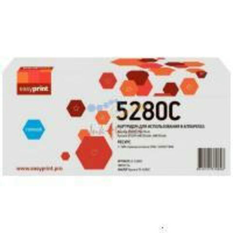Лазерный картридж EasyPrint LK-5280C для Kyocera ECOSYS P6235cdn/M6235cidn/M6635cidn (11000 стр.) голубой, с чипом